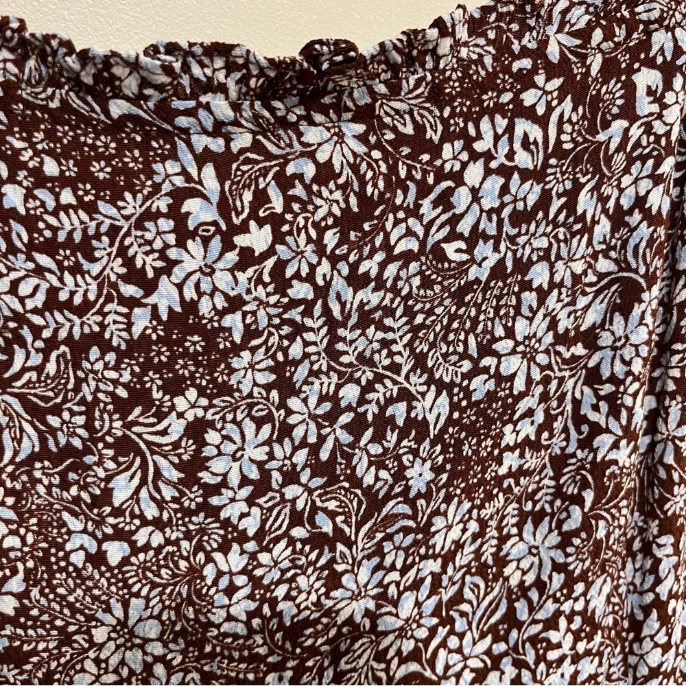 Madewell Square Neck Sleeveless Floral Maxi Dress 6 - Picture 6 of 13